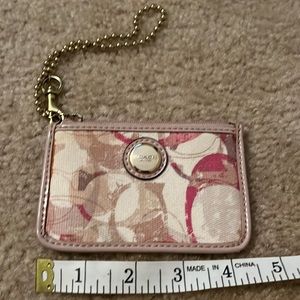 Coach ID card case